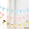 Party Decoration Paper Bunting Garland Banners Flags Happy Birthday Banner Wedding Hanging Baby Shower Supplies