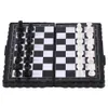 Outdoor Games Activiteiten 1Set Mini Internationale Schaken Opvouwbare Magnetische Plastic Schaakbord Bordspel Draagbare Kid Speelgoed Drop 221109