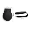 Interior Accessories 1PC Leather Sun Visor Glasses Clip Universal Car Card Ticket Holder Portable Sunglasses Case Auto