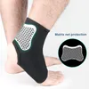 Supporto per caviglia tutore elastico alto protettore ortesi bendaggio di compressione polsini del piede di sicurezza per il fitness pallacanestro piatto