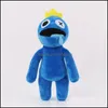 Gevulde pluche dieren Roblox Rainbow Friends Plush Toy Cartoon Game personage Dolly Kawaii Blue Monster Soft Stuffed Animal Toys Ch Dhext