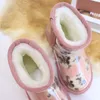 Australie Classic Mini Boots Clear Kids ugglies Schoenen Meisjes designer Australië Peuter ug baby Kinderen winter Sneeuwlaars kind jeugd laarsjes wggs schoen Natuurlijk b941 #