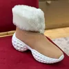 Designe Women Platform Boot Woman Winter Ankle Australia Snow Boots Thick Bottom Real Leather Warm Fluffy Booties With Pur