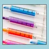 Höjare Highlighter Pen Plastic School Office Student Arts Drop Leverans Business Industrial Writing Supplies Dhr40