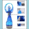 Party Favor Handheld Draagbare Ventilator Met Water Spray Fles Mini Voor Office Party Favor Wly935 Drop Levering Thuis Tuin Feestelijke Suppl Dhysq