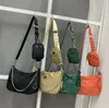 Modna torba nylon pochette turbor luksurys portrerzy Projektanci klasyczni torby retedycji lady damski crossbody hobo ramię 2224M