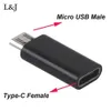 Адаптер Type-C Мужской разъем в Micro USB 2.0 женский USB 3.1 Адаптеры данных преобразователя F к Android и APL