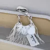 Women luksus designer torba na ramię modę Trend Nit Tassel 3-w-1 Hot Girl Portable podnomowe ramię Messenger torebka fabryka Bezpośrednia Sprzedaż