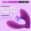Vagina sucker vibrator oralsex sug klitoris stimulering kvinnlig onani erotiska sex leksaker för kvinnor