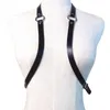 Gürtel 1 PC Sexy Frauen Reife Männer Gentleman Einstellbare Leder Körper Brust Harness Gürtel Schwarz Punk Fancy Kostüm Kleidung Zubehör