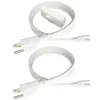 T5 T8 LED-rörströmsladd med US Plug 4Feet Cable Electrical Wire Connector 3 Prong Lighting Accessories 85-277V 1ft 2ft 3,3ft 4ft 5ft 6ft 6,6 ft 100 st Usalight