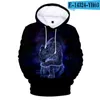 Felpe con cappuccio da uomo Felpa casual leopardata 3D Uomo Streetwear Pullover taglie forti Top Uomo/donna Animale Donna Unisex con cappuccio