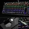 K28 87 Keys Mechanical Gaming Keypad Key Board Pad with 10 Backlit Modes USB Interface Detachable Hand Rest for Computer2500