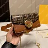 Роскошная цепная пояс дизайнер для талии дизайнер Rama Bum Bag Women Men Men Classic Letter Beark Sagd Lady Fashion Bumbag Fanny Pack Wallet wit9376855