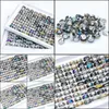 Couple Rings Wholesale 100Pcs/Lot Mtistyle Stainless Steel Zircon Rings Mix For Women Men Charm Fashion Band Accessories Party Gift Dhdjt