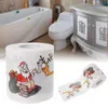 Julekorationer 1 st jultomten Toalettpapper Xmas Printed Tissue Roll Year Gifts Presents Decoration For Home