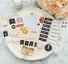 Gift Wrap KLJUYP Moment 3D Die Cut Self-adhesive Stickers For Scrapbooking Happy Planner/Card Making/Journaling Project