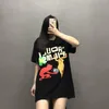 Camisetas para hombre, camisetas de marca famosa de la calle principal americana para hombre y mujer, camisetas de gran tamaño de Anime CPFM, ropa de verano para mujer/hombre