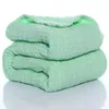 Couvertures Coton Swaddle Wrap Couverture 6 Couches Mousseline Pour Couverture De Lit Infantile Couette Bébé Recevant Serviette De Bain