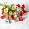 홈 거실 가짜 꽃 시뮬레이션 실크 꽃 옥수수 양귀비 모델 웨딩 장식 선물 선물 장식 장신구 인공 식물