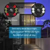 كاميرات القبة Simicam 4K PTZ IP WiFi Camera Camera Color Color With Tway Audio Smart 2MP 5MP 8MP Wireless CCTV PAN TILT 4XZOOM