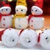 Christmas Snowman Style LED Night Lights Colorful Nights Lamp Xmas Tree Decorations Light