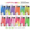 オリジナルVapen Cube 3000Puffs使い捨てベイプペン0％2％5％NICデバイス電子Eタバコキット