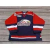 Jersey de hóquei personalizada ohl saginaw Spirit 5 Mannino 23 Edgar Mens Womens Kids costura