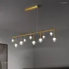 Pendelleuchten Einfache Bar Kronleuchter Licht Luxus Kupfer Esszimmer Lampe Personalisierte Mode Joker Für Tisch/Schlafzimmer/Wohnzimmer/Lobby