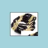 Beaded Armband Bangle For Women Men Fashion Jewelry Daisies Murano Glass Crystal Charm Armband European Fits Pärlad Drop Delivery Dhkoj
