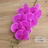 Christmas Decorations 1 Set High Grade Artificial Orchids Arrangement Latex Silicon Real Touch Large Size Luxury Table Flower Home el Decor No Vase 221109