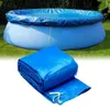 Couverture de piscine en tissu, support en tissu, couverture de piscine gonflable, couche anti-poussière ronde PE232b8976188