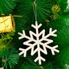 Decorações de Natal Árvore Snowflake Candy Cane pendurada Ornamentos de festa Decoração do festival de férias em casa
