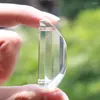 Lustre de cristal square suncatcher ab face glass prism parte pendurando arte de lâmpada diy acessórios 2 buracos 50mm