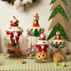 Bouteilles de rangement Christmas Glass Bottle Snack Candy Food Food