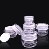 Produkt 5G 10G 15G 20G 30G Cream Jar PP PMMA Airless Refillable Cosmetic and Bottle With Pump Lids