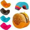 Food Savers Retrattile Sandwich Hamburger Scatola fissa Panini Riutilizzabile in silicone Porta hamburger Clip per hamburger DH98