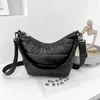 Bolsas de noite bolsa de designer de moda de inverno para mulheres espaço macio por baixo para o crossbody saco de toute toute de cor sólida ombro acolchoado