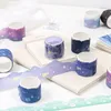 Geschenkwikkeling Verbazingwekkende golfwolken Washi Tapes Journal Maskering Tape Adhesive Diy Scrapbooking Decoration Sticker