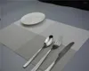 Tapis de table 4 pièces/lot napperon sous-verres vaisselle à isolation thermique PVC cuisine bol à manger plat tapis étanche JI 0801
