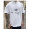 2022 Summer High Street Loose Tops T-shirt For Men Letter Print Oversize Short Sleeve Round Neck Casual Tee Tshirt C773