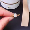 Cluster Rings 2ct Natural Opal Woman 925 Silver Gold Plated Beautiful Fire Color3794826