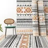 Carpets 2022 Bohemian Carpet Printed Flannel Area Rug Room Floor Non-Slip For Living Bedroom Home Decorative Crapet