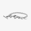 New Popular 925 Sterling Silver Charm Bracelet Rose Golden Dathery Chain Female P Jewelry Fashion Accessories Manufacturing6022671