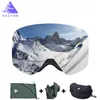 Lunettes de ski de marque VECTOR avec étui Double lentille UV400 antibuée Ski lunettes de neige Ski hommes femmes hiver Snowboard lunettes HB108 C187469826