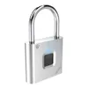 Smart Lock Thumbprint Door Padlocks Rechargeable Fingerprint Padlock Quick Unlock Keyless USB 221108