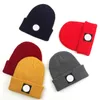 Mens Beanie Winter Hat Brand Warm Beanies European American Double Laye Folded Knit Women Woolen Hats Skull Cap for Womens Men CA8448985