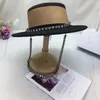 Berets 2022 Fedora Hut Retro Wollfilz Frauen Europäischen Punk Kette Neuheit Flache Top Hüte Männer Kappe Street Fashion Wild trend