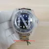 Daha iyi sürüm erkek izle Cal 3235 hareket saatleri 44mm deniz-döle 126660 d-mavi 904L çelik seramik çerçeve su geçirmez mekanik 242g