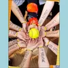 Pulseras de encanto Bracelets Softall Wutball Wutbands Amarillo Beads Inspiration Sport Ball Pulsera para adolescentes ADTS Birthda OTG52